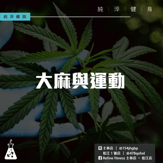 大麻與運動