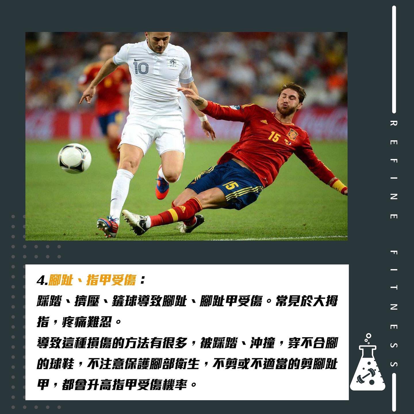 足球是高度危險運動！