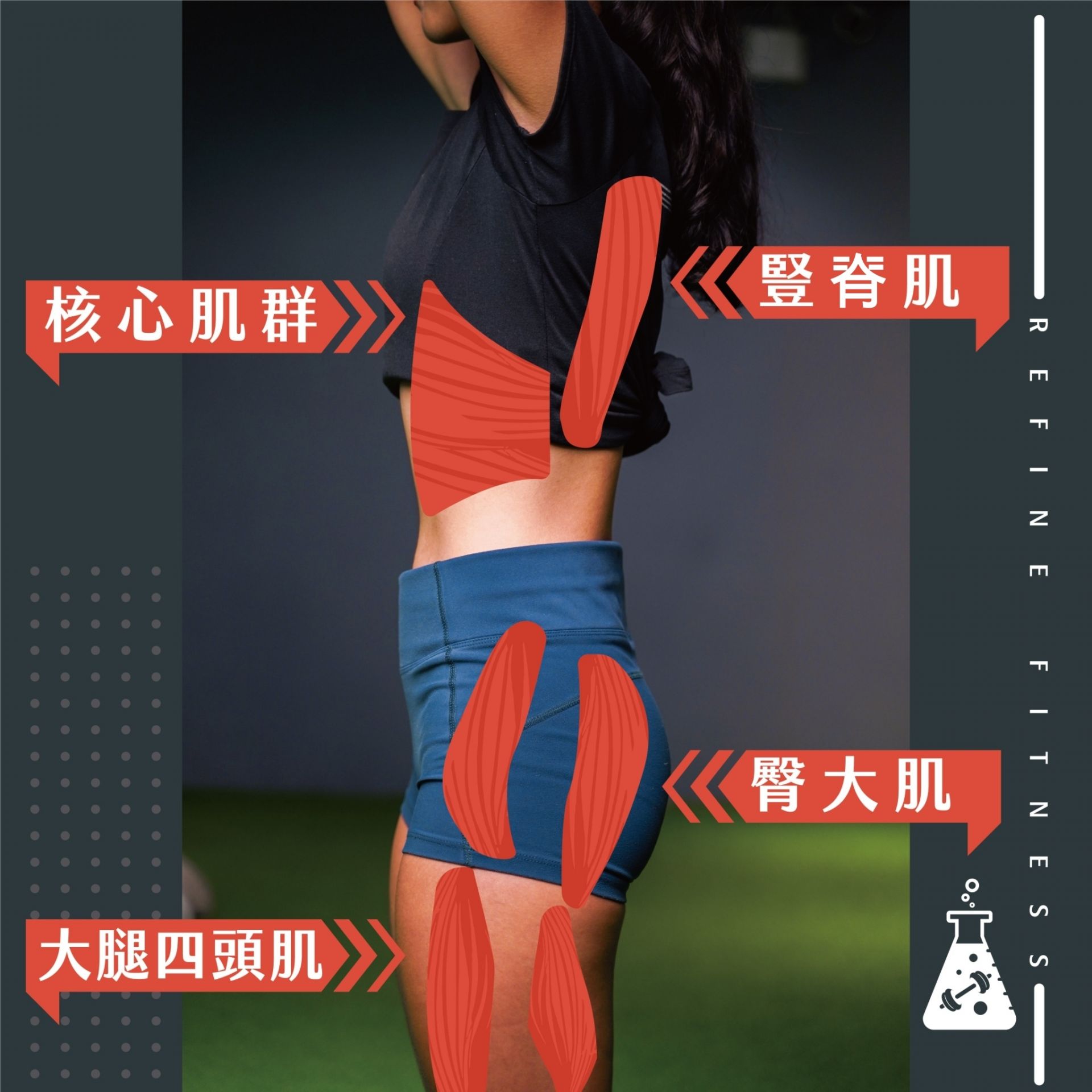 核心肌群=腹肌？