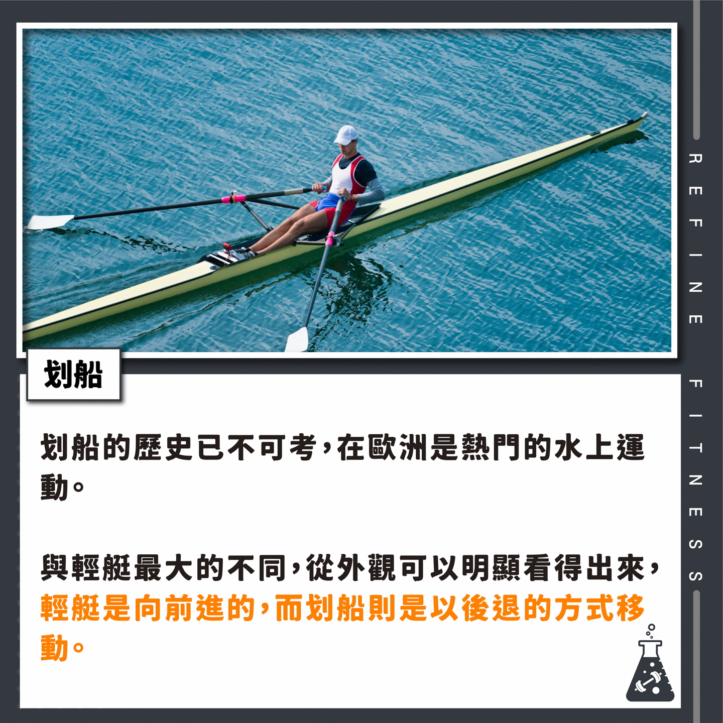 划船
