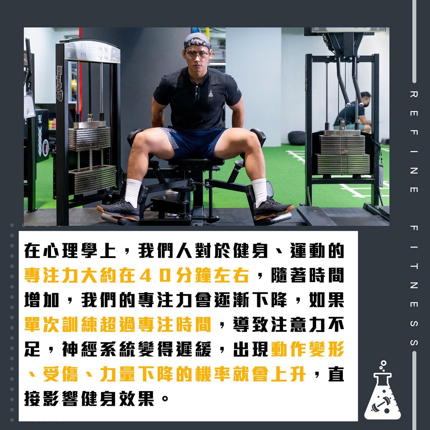 到健身房一次應該訓練多久？