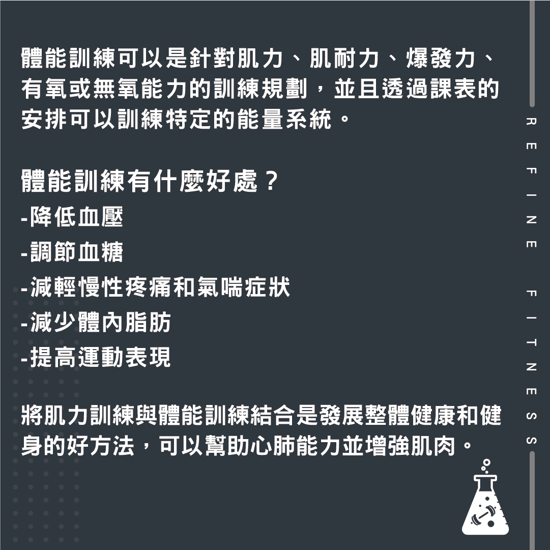體能訓練的好處